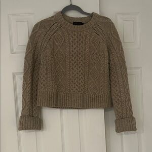 Pendleton Shetland Collection Fisherman Sweater